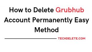 Account Delete - Tech Delete