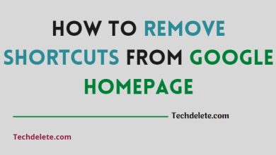 How To Remove Shortcuts From Google Homepage