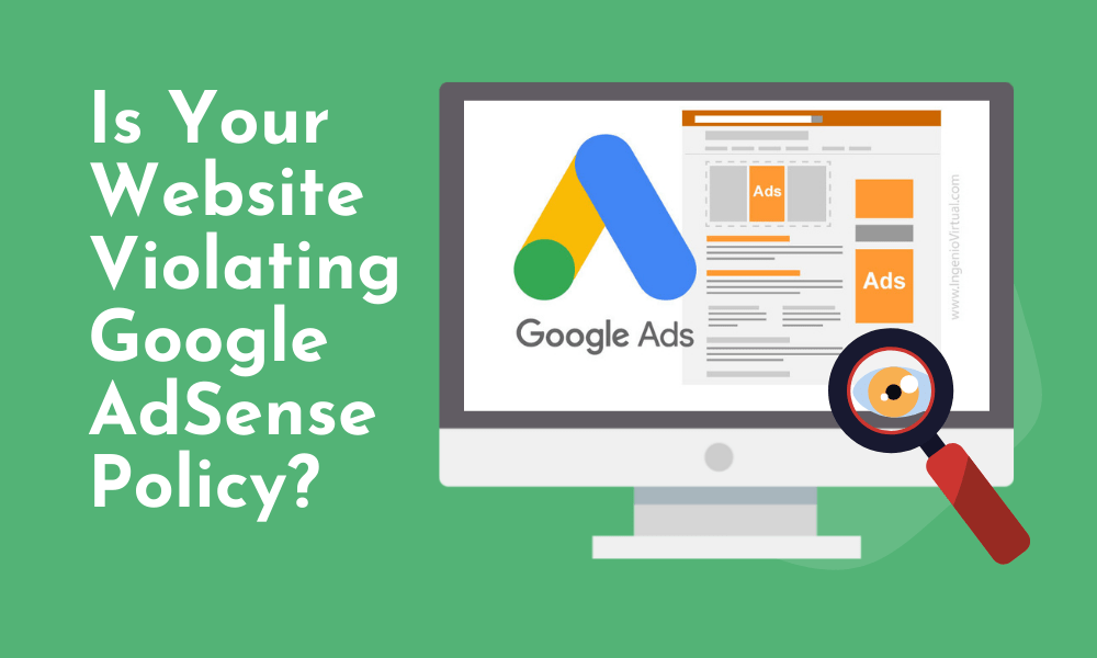 How to Fix Content Policy Violation in Google Adsense