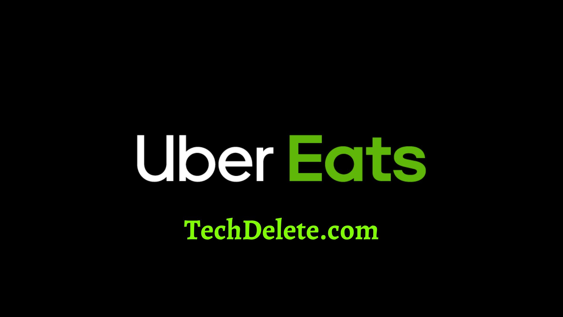 Delete Uber Eats Account